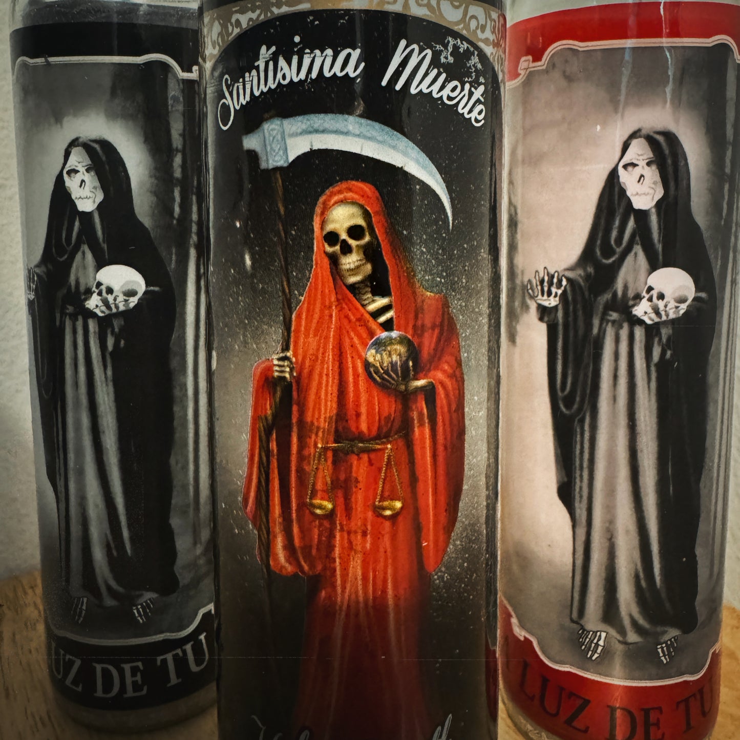 La Santa Muerte - Prayer Candle