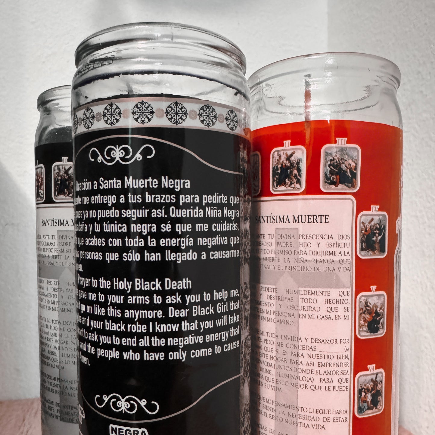 La Santa Muerte - Prayer Candle